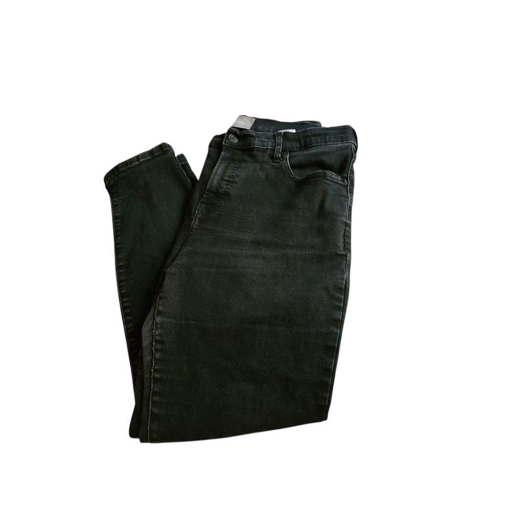 Everlane Womens Midrise W Stretch  Straight Leg Black Jeans. Euc